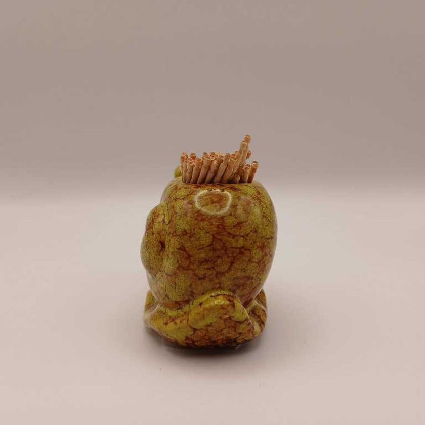 Ceramic Snail Toothpick Holder