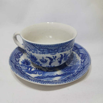 Japan Blue White Coffee/Saucer
