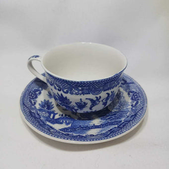 Japan Blue White Coffee/Saucer