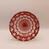 Fenton Thumbprint Pink Glass Footed Candy Dish