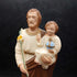 Vtg St Joseph and Christ Child, Molded Plastic