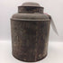 shabby antique coffee tin