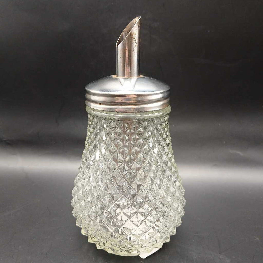 Vintage Glass Sugar Dispenser