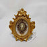 Gold Rose Frame w/ Cameo Brooch