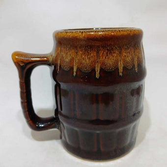 Brown Drip Mug