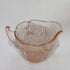 Pink Depression Glass Creamer/Sugar