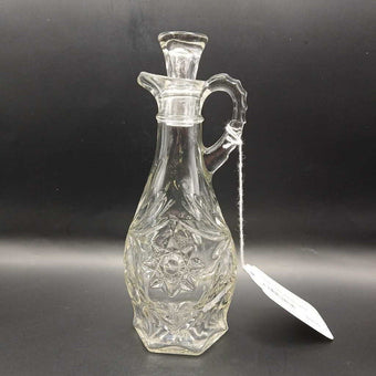 Cruet - Clear Pressed Glass