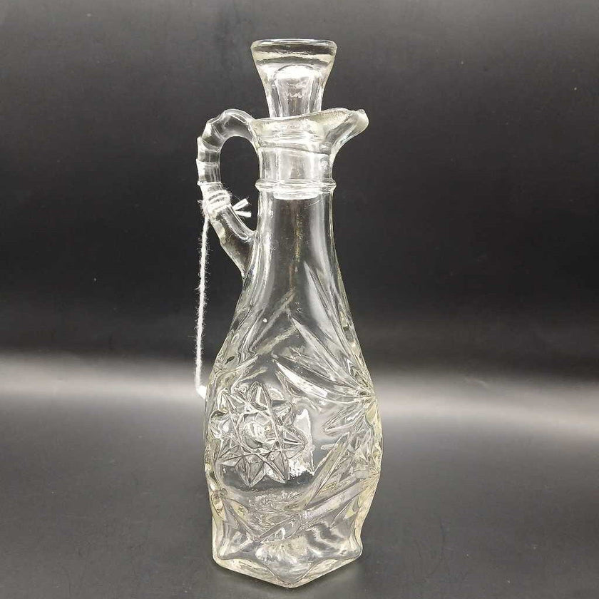 Cruet - Clear Pressed Glass