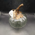Clear glass pumpkin