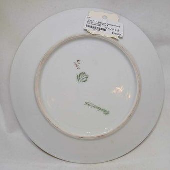 Vtg P. T. Bavaria handpainted plate w/GLD trim & Strawberries