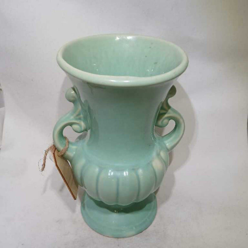 McCoy Green Vase