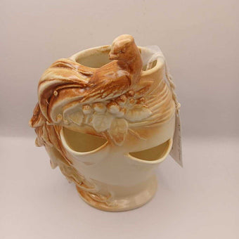 McCoy 1949 Strawberry Jar w/Bird