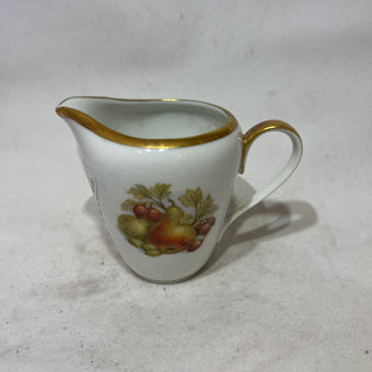 Jaeger & Co. Golden Crown 1886 Creamer & Sugar bowl