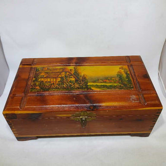 Vintage Decorative Wooden Box