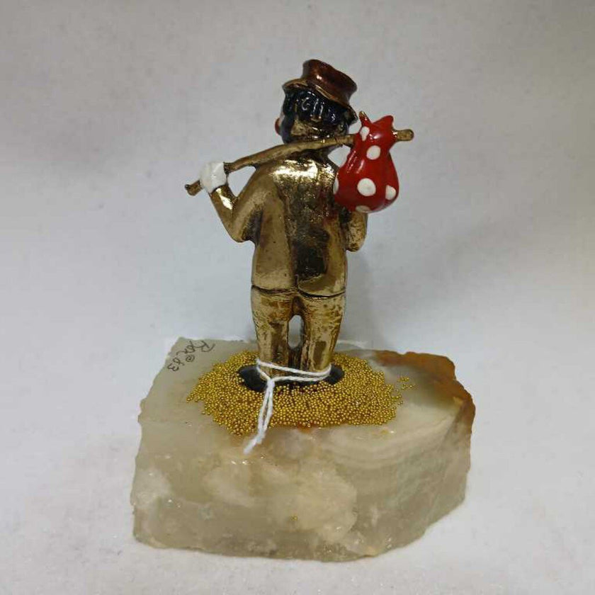 1983 - Ron Lee Clown -Asking For Ride - 24k Gold Plated