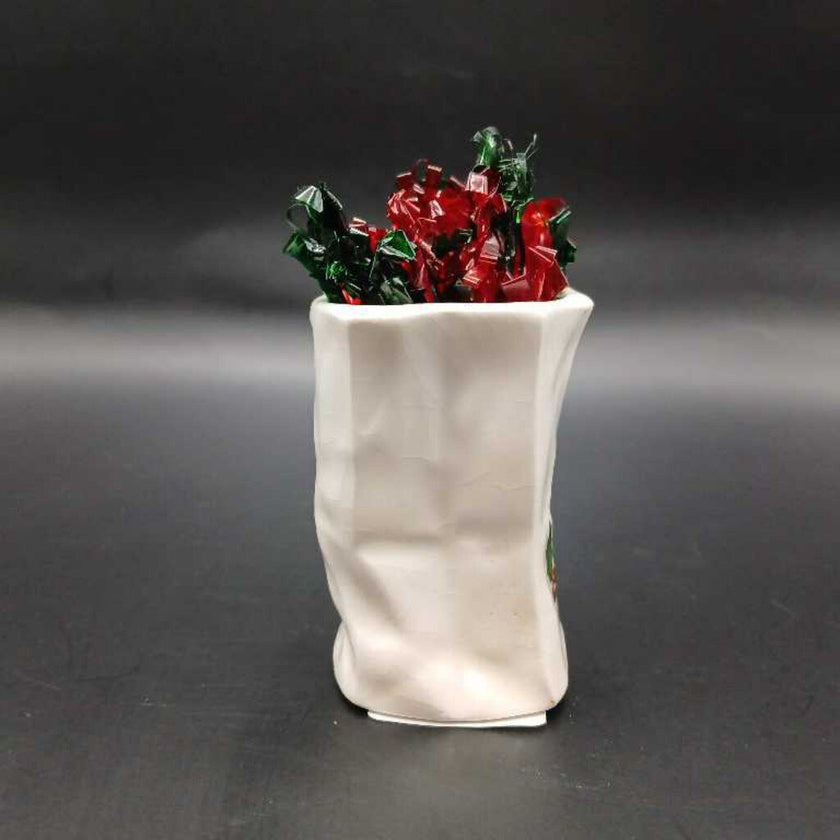 Ceramic Holly Toothpick Holder