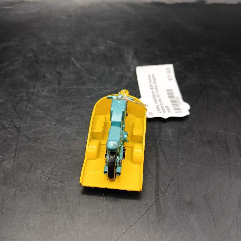 Lesley matchbox #38 Honda motorcycle w/ trailer English made