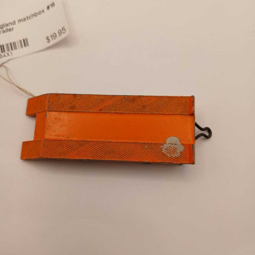 Lesley England matchbox #16 Atlantic trailer