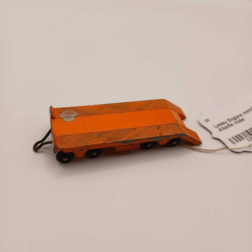 Lesley England matchbox #16 Atlantic trailer