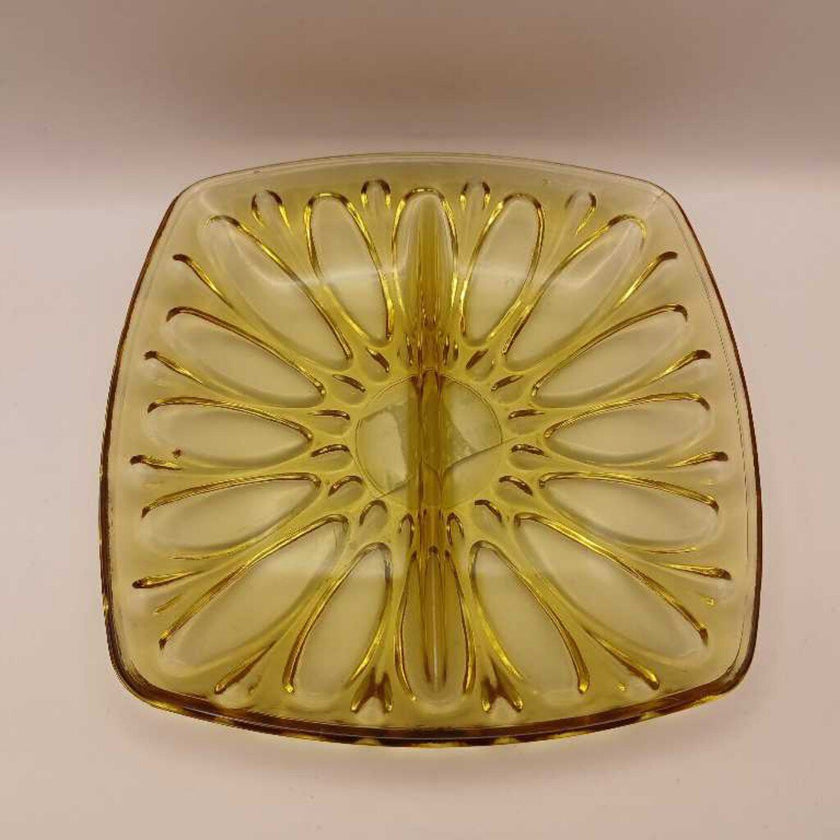 Vintage divided relish dish