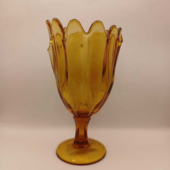 Vintage amber vase