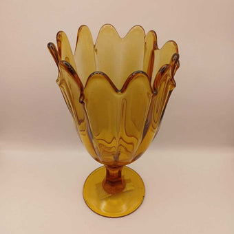 Vintage amber vase