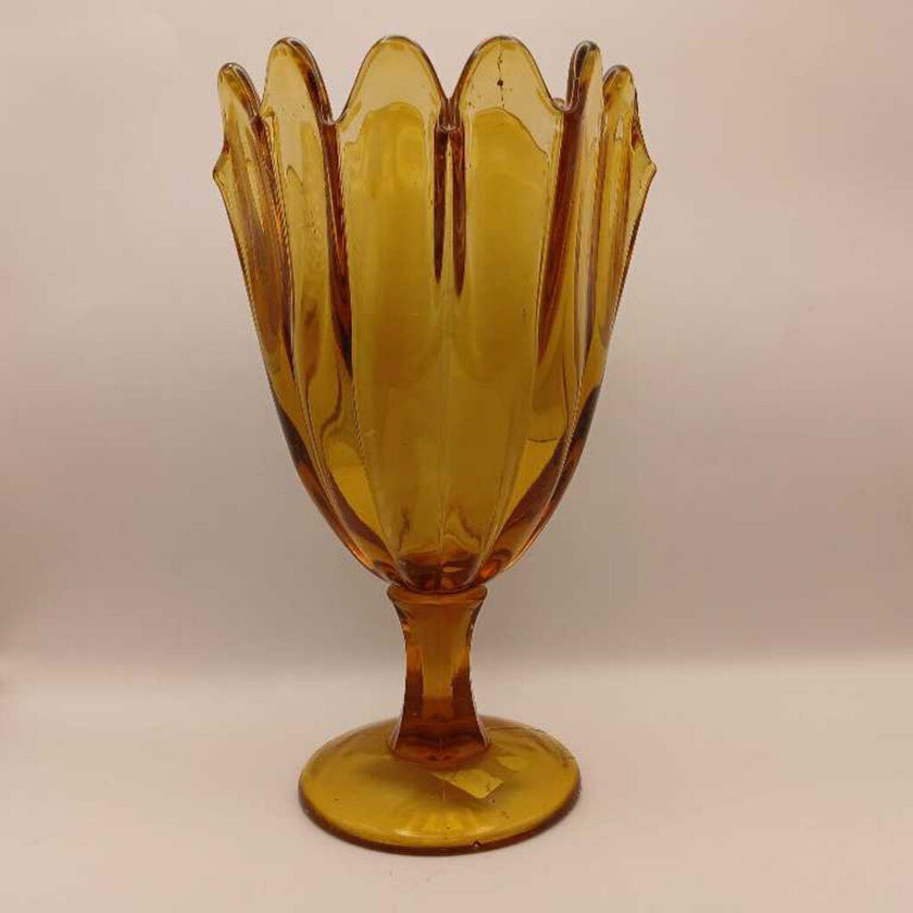 Vintage amber vase