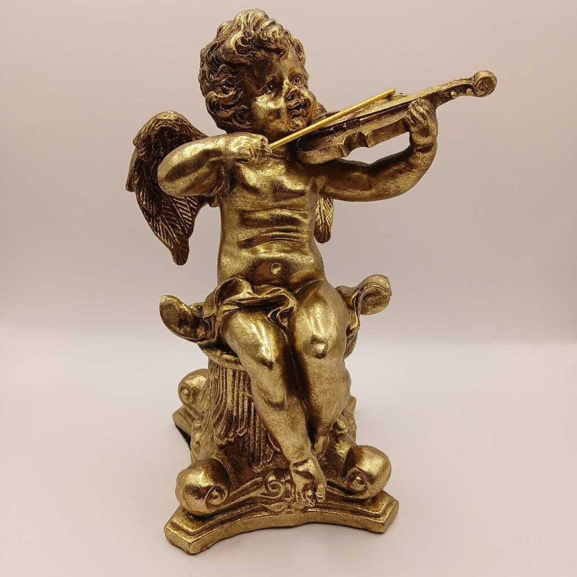 Gold Angel Violin