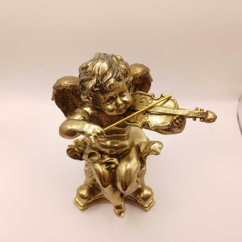 Gold Angel Violin