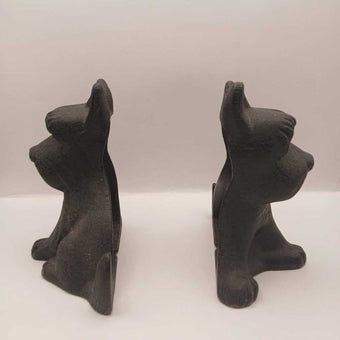 Vintage English Scottie Dog bookends