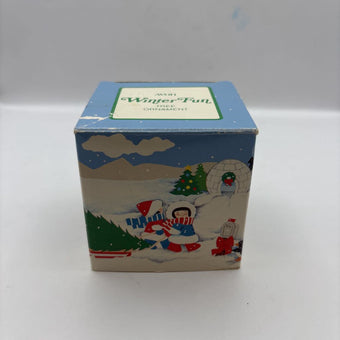 Avon winter fun ornament