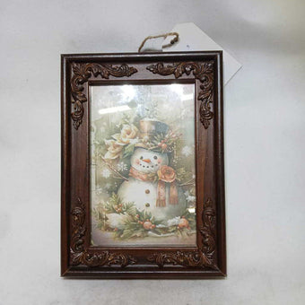 Snowman Hanging Picture