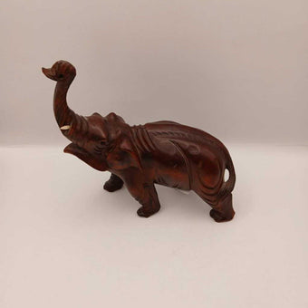 Wood carved elephant