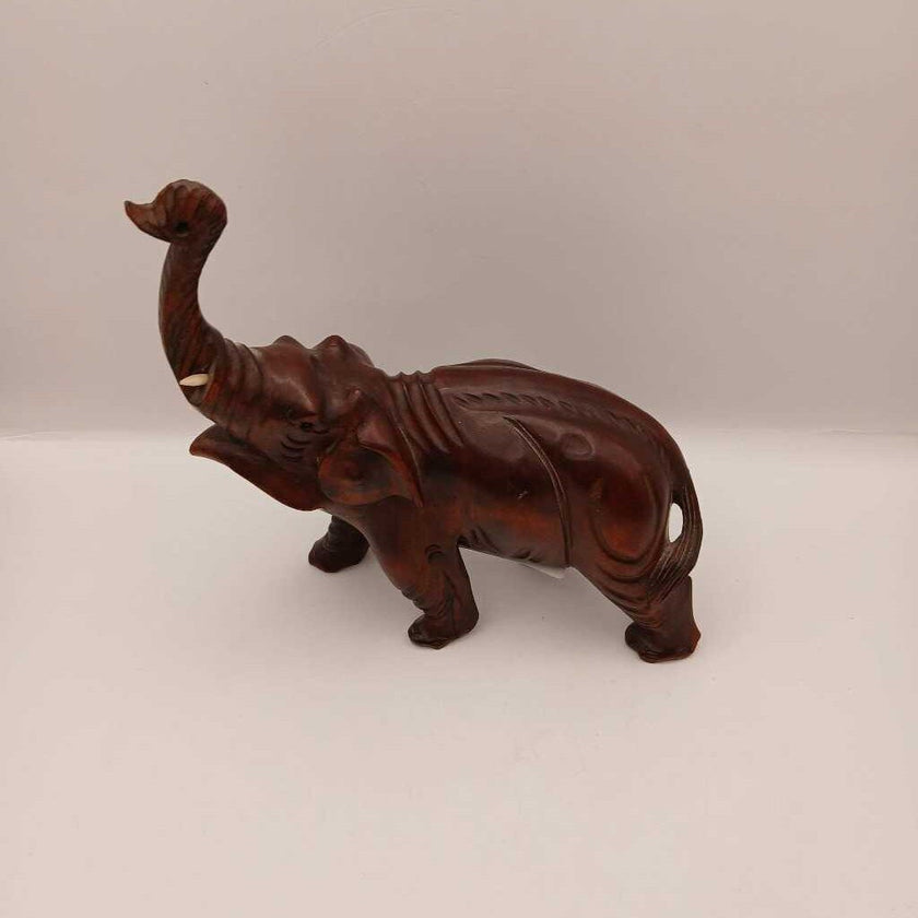 Wood carved elephant