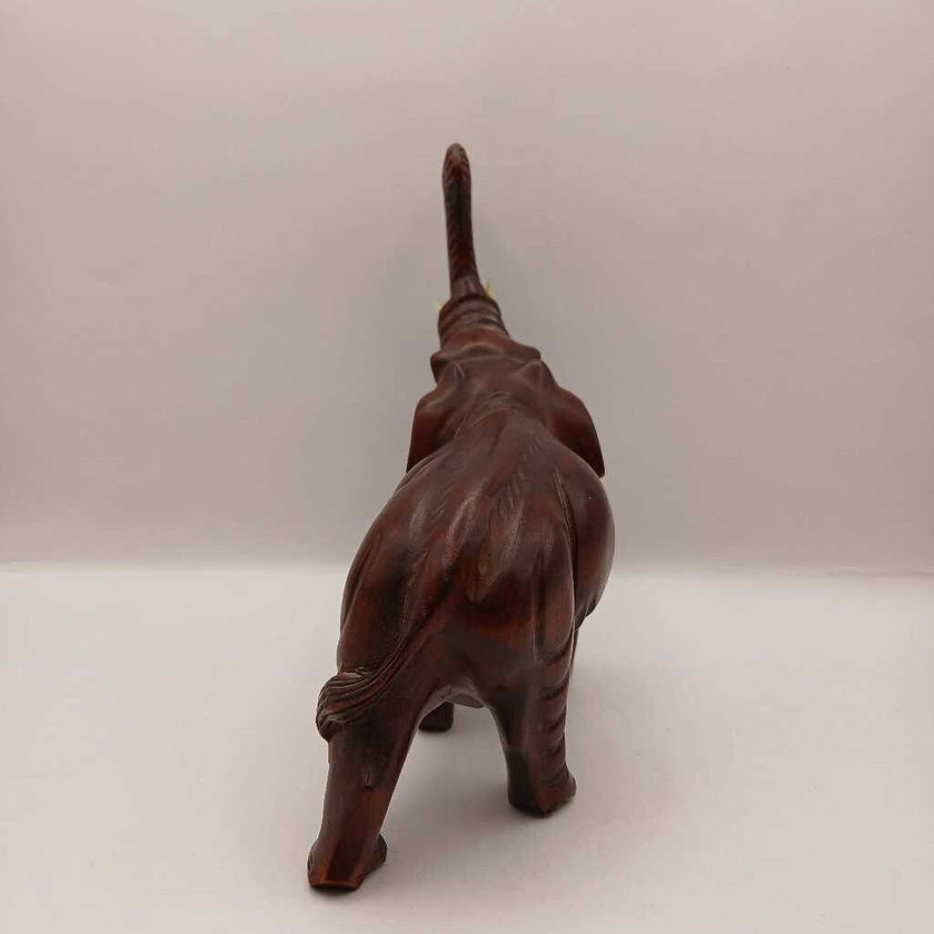 Wood carved elephant