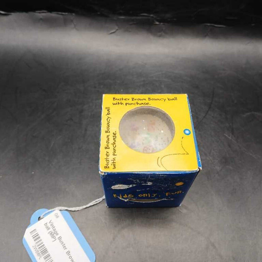 Vintage Buster Brown bouncy ball (MIP)