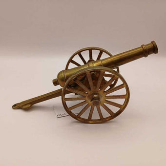 Vintage Brass Cannon