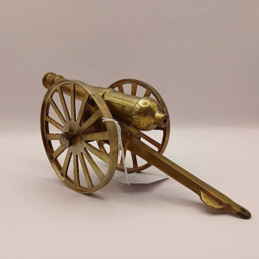 Vintage Brass Cannon