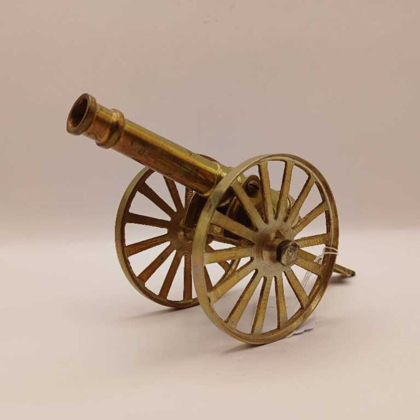 Vintage Brass Cannon