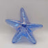 Blue Starfish Art Glass Paperweight