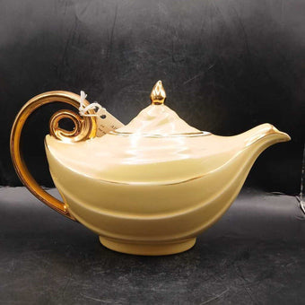 Hall Aladdin Yellow Tea Pot