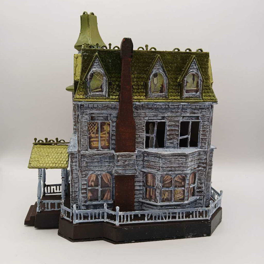 Adam's Family Haunted House built model & box