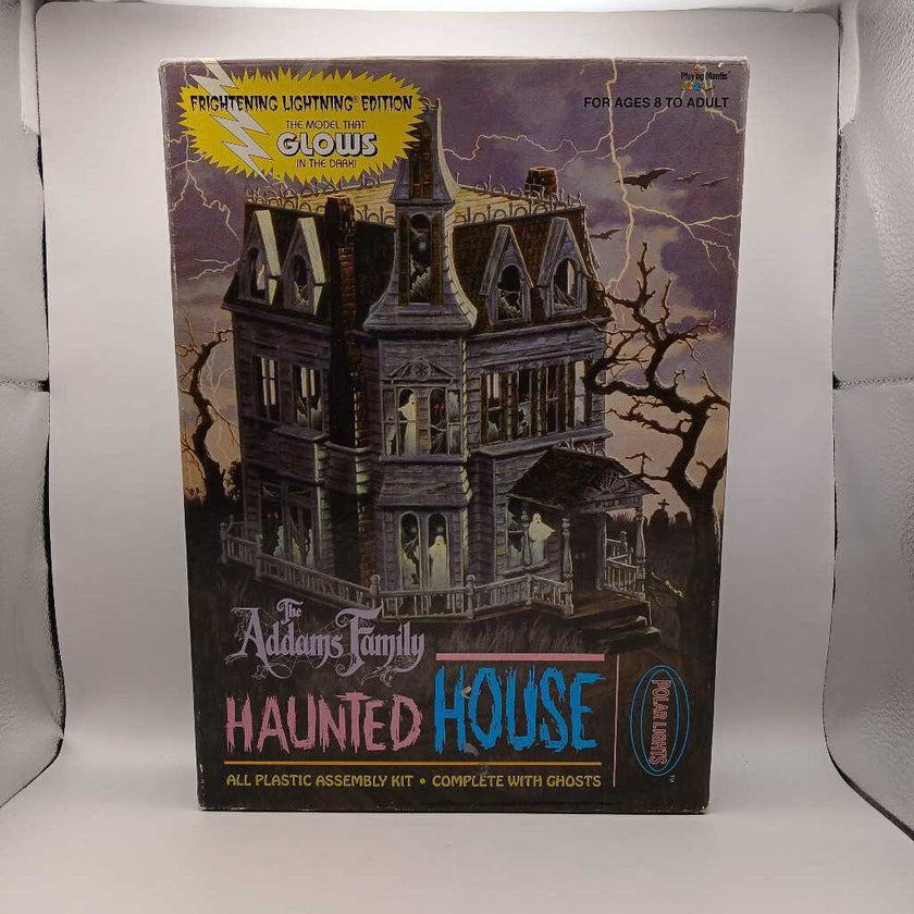 Adam's Family Haunted House built model & box