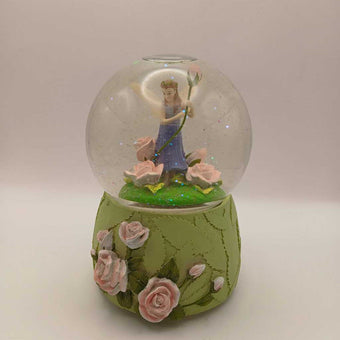 Fairy Snow Globe with Music Box