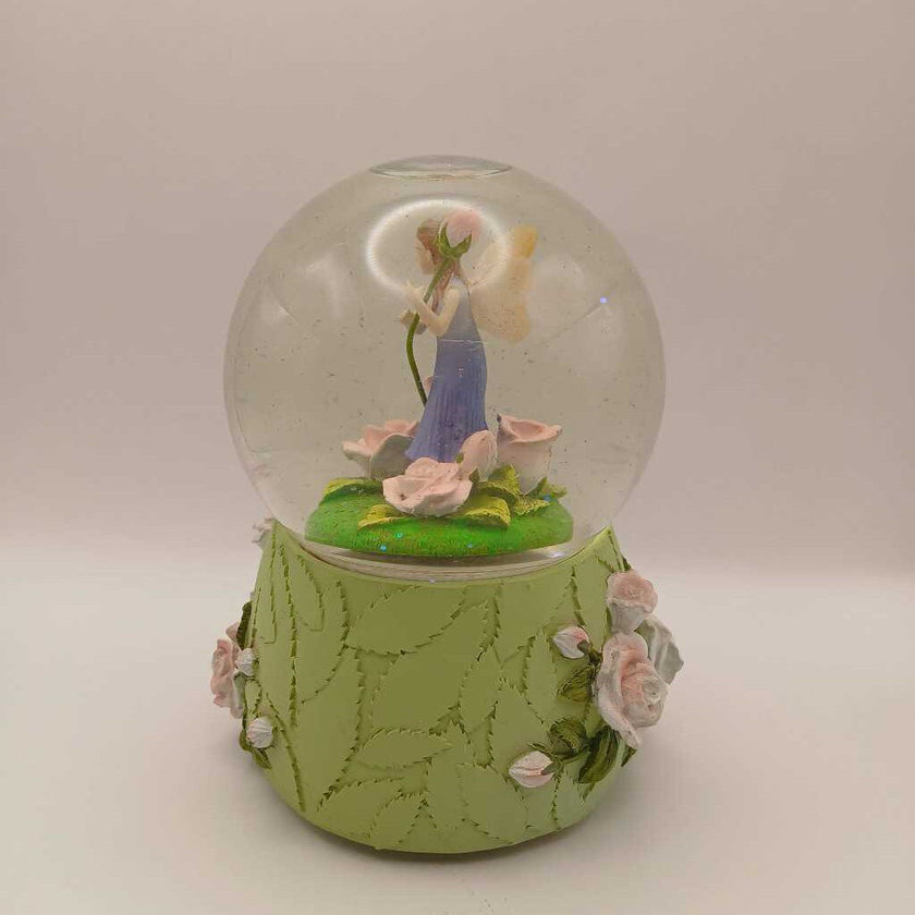 Fairy Snow Globe with Music Box