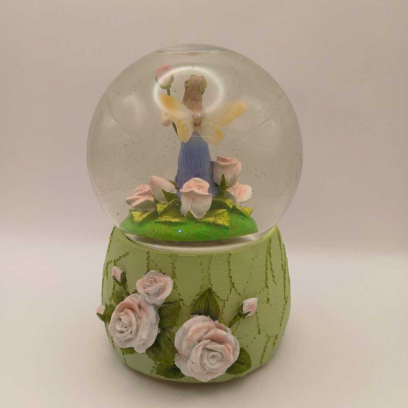Fairy Snow Globe with Music Box