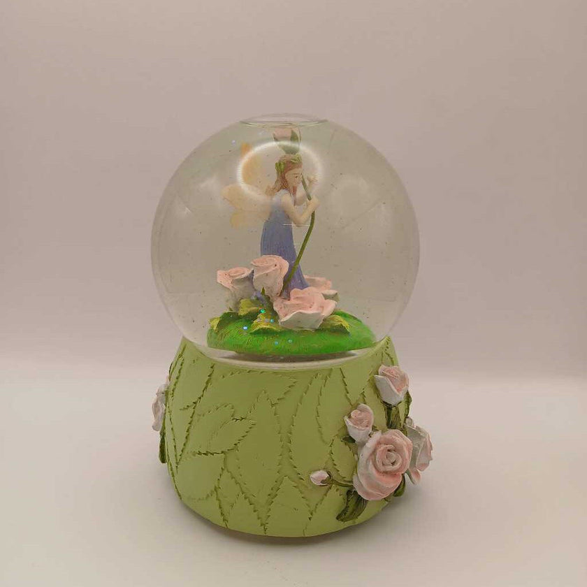 Fairy Snow Globe with Music Box