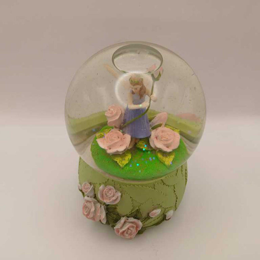Fairy Snow Globe with Music Box