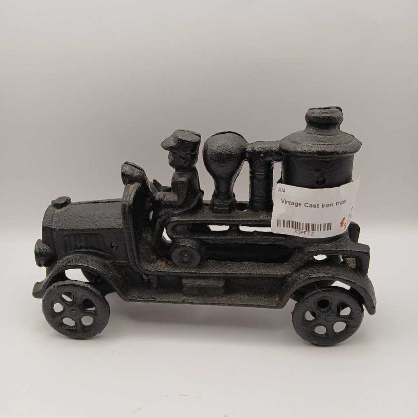 Vintage Cast iron train