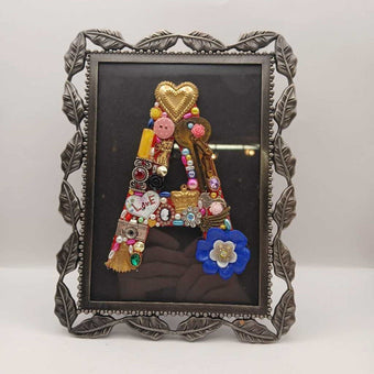 The letter a in jewelry